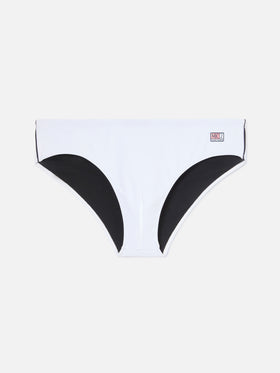 Slip mare Cayo bianco tinta unita