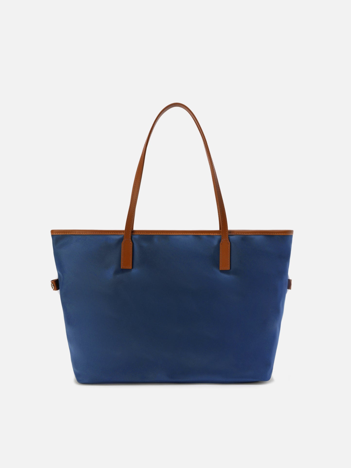Navy blue City nylon large bag