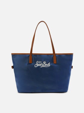 Sac regular City en nylon bleu marine 