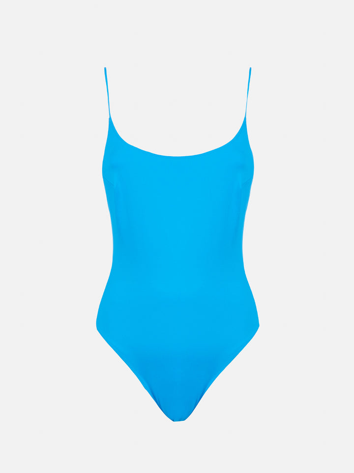 Costume intero da donna azzurro Cecille