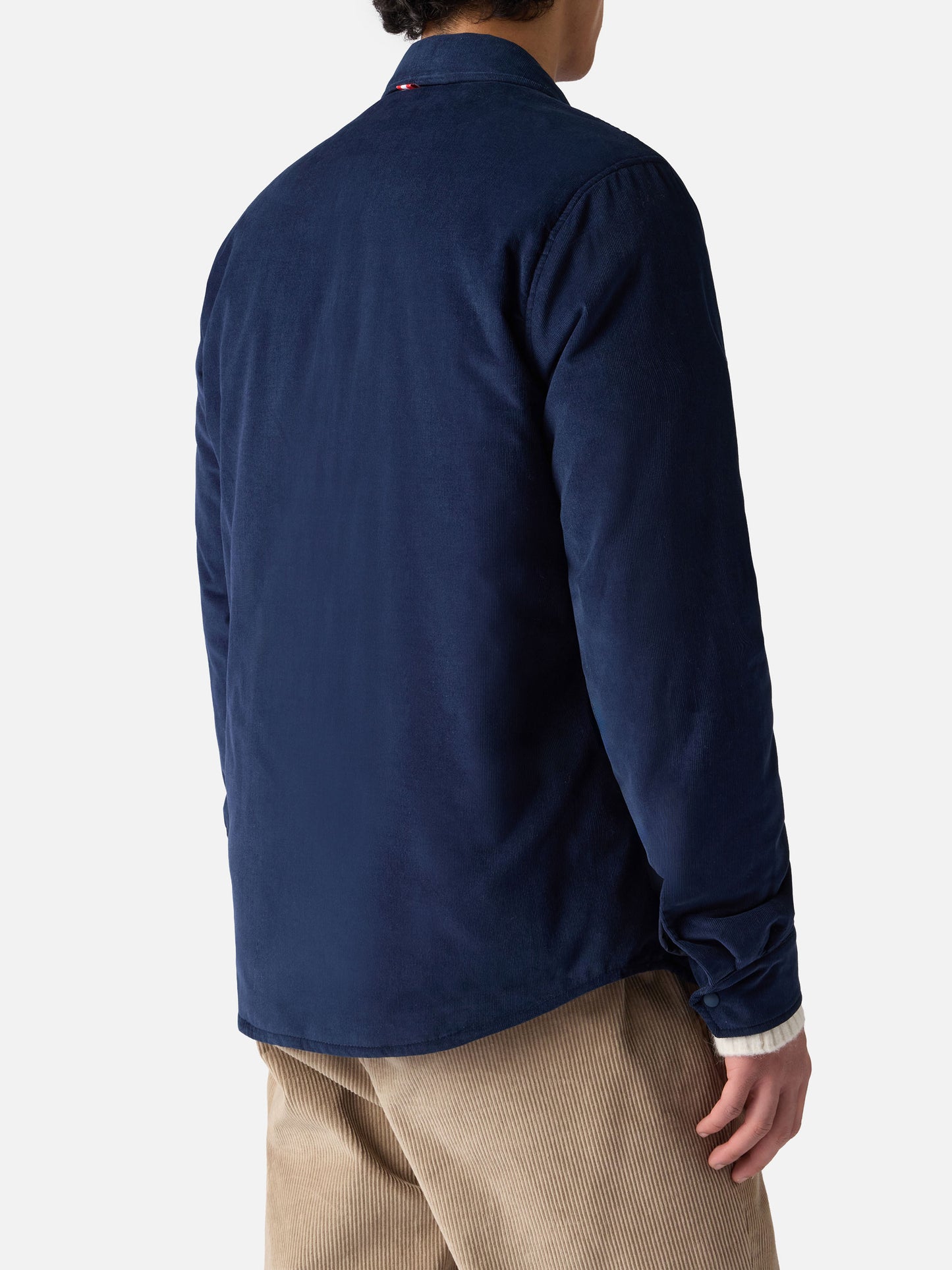 Overshirt Chalet with pocket and St. Barth Bob Club embroidery