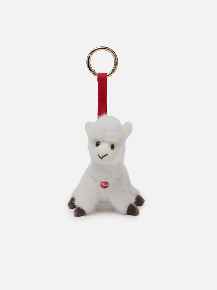Charm with mini plush alpaca | TRUDI SPECIAL EDITION