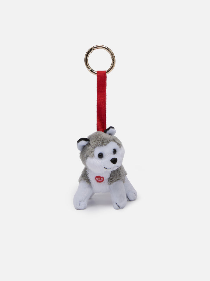 Charm with mini plush husky | TRUDI SPECIAL EDITION