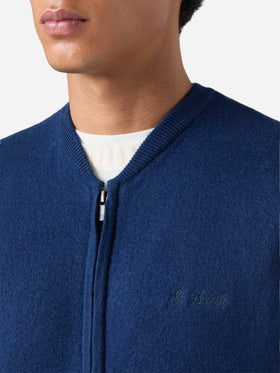 Gilet smanicato Chioto blu navy