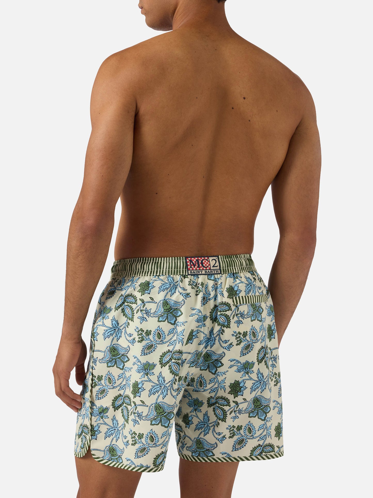 Short de bain Comporta à imprimé floral 