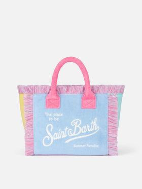 Colette Sponge color block terry handbag - MC2 Saint Barth