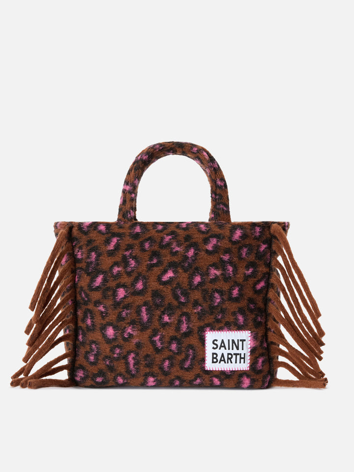 Borsa a mano Colette Blanket con stampa animalier