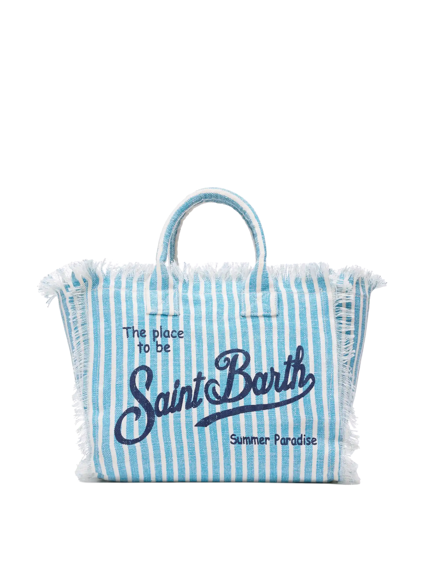 Colette Leinenhandtasche mit Streifendruck