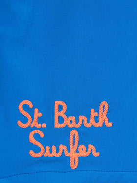 Boy Comfort Surf Jr swim shorts with Snoopy placed print - MC2 Saint Barth