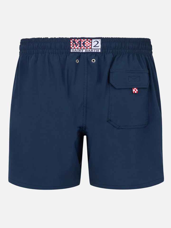 Man Comfort Badeshorts mit Dal Padel alla Brace-Stickerei | INSULTI LUMINOSI SONDEREDITION