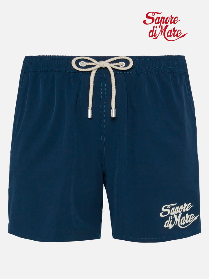 Costume mare Comfort blu navy con ricamo Sapore di Mare | SAPORE DI MARE SPECIAL EDITION