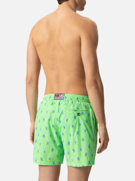 Comfort Light swim shorts with jelly fish print - MC2 Saint Barth