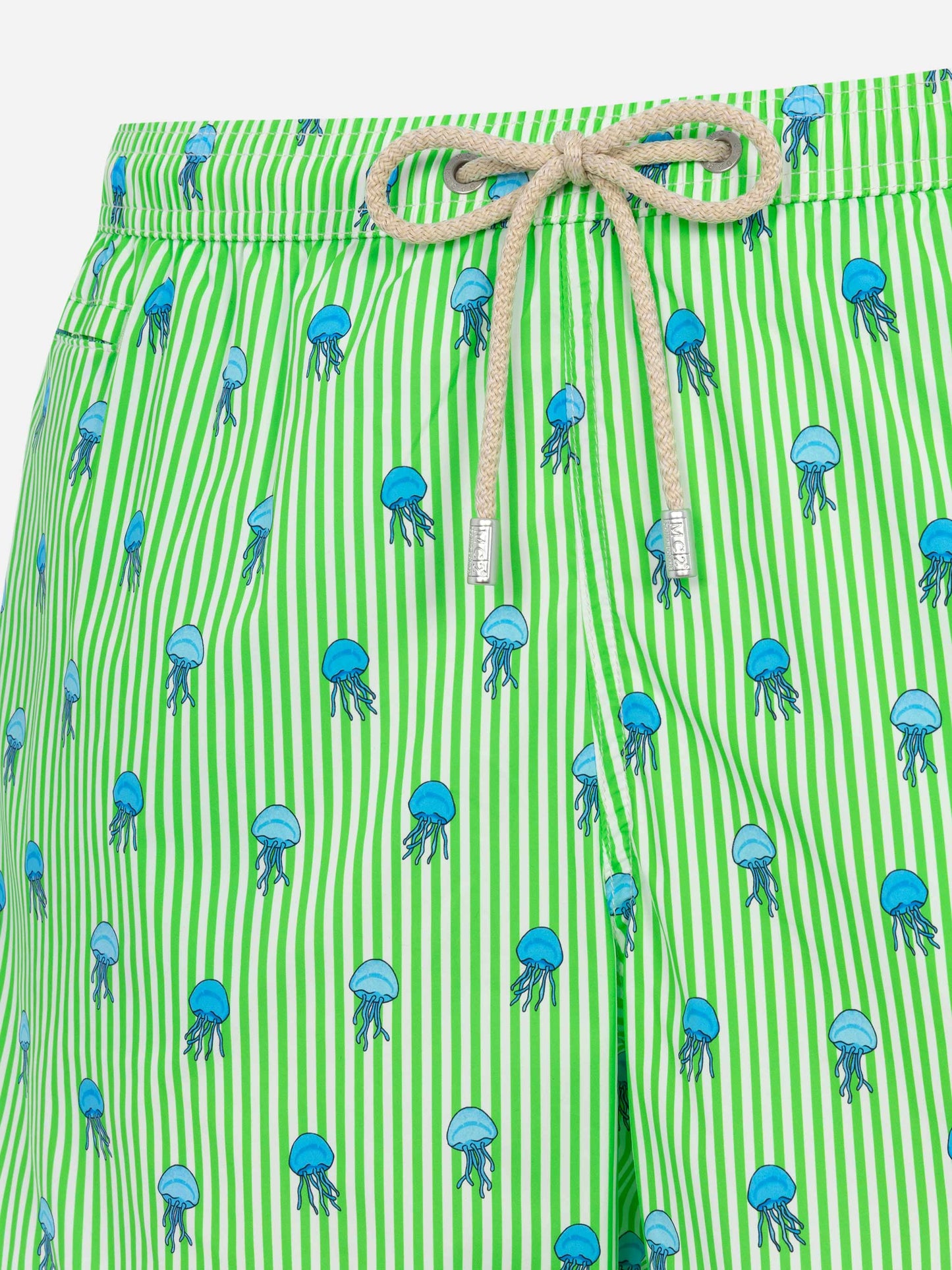 Comfort Light swim shorts with jelly fish print - MC2 Saint Barth