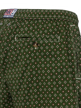 Comfort Light swim shorts with tie print - MC2 Saint Barth