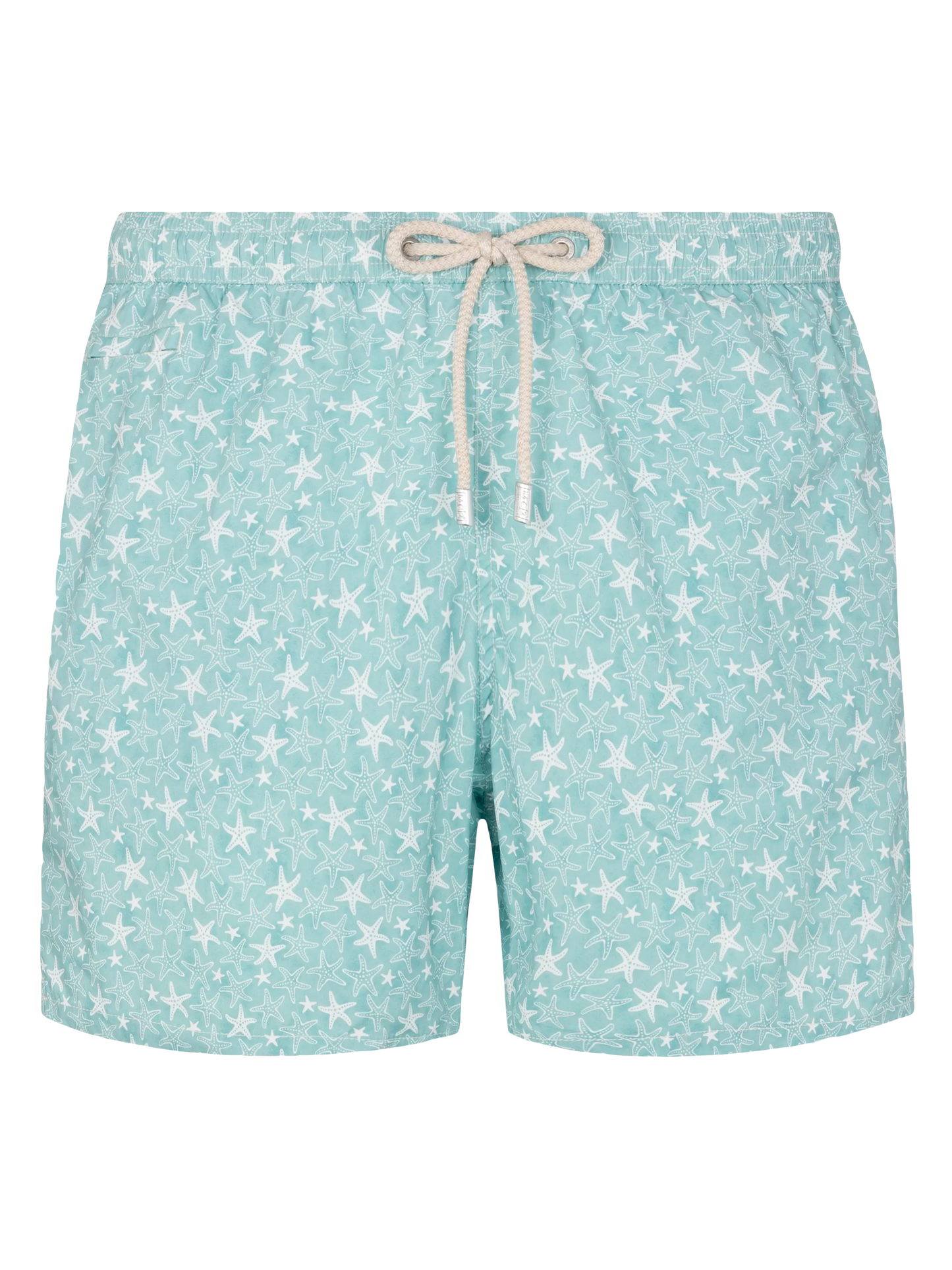 Comfort Light swim shorts with tropical shell print - MC2 Saint Barth