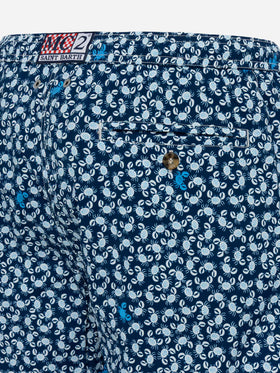 Comfort Light swim shorts with crabs print - MC2 Saint Barth