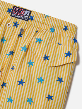 Costume da bagno da bambino Comfort Light Jr con stampa stelle marine
