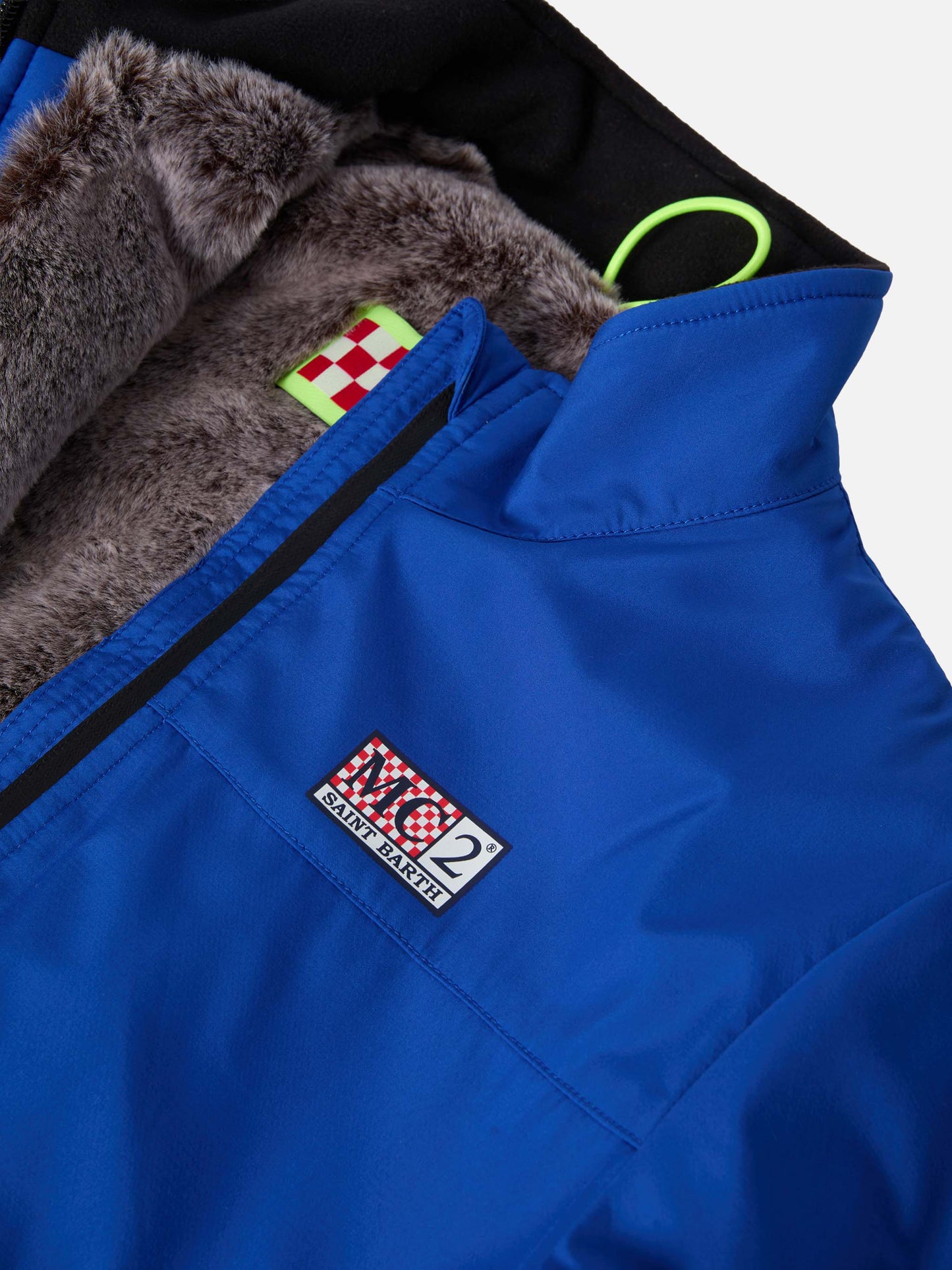 Bluette bomber jacket Country Jr with furry lining