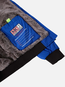 Bluette bomber jacket Country Jr with furry lining