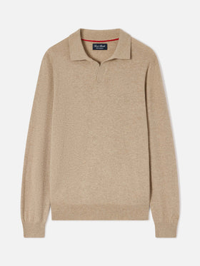 Polo Covent in camel cashmere