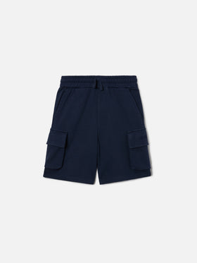 Navy blue Cargy Jr cargo shorts