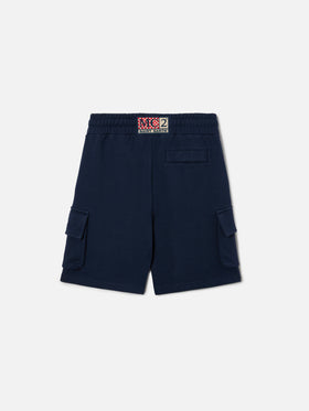 Shorts cargo Cargy Jr blu navy