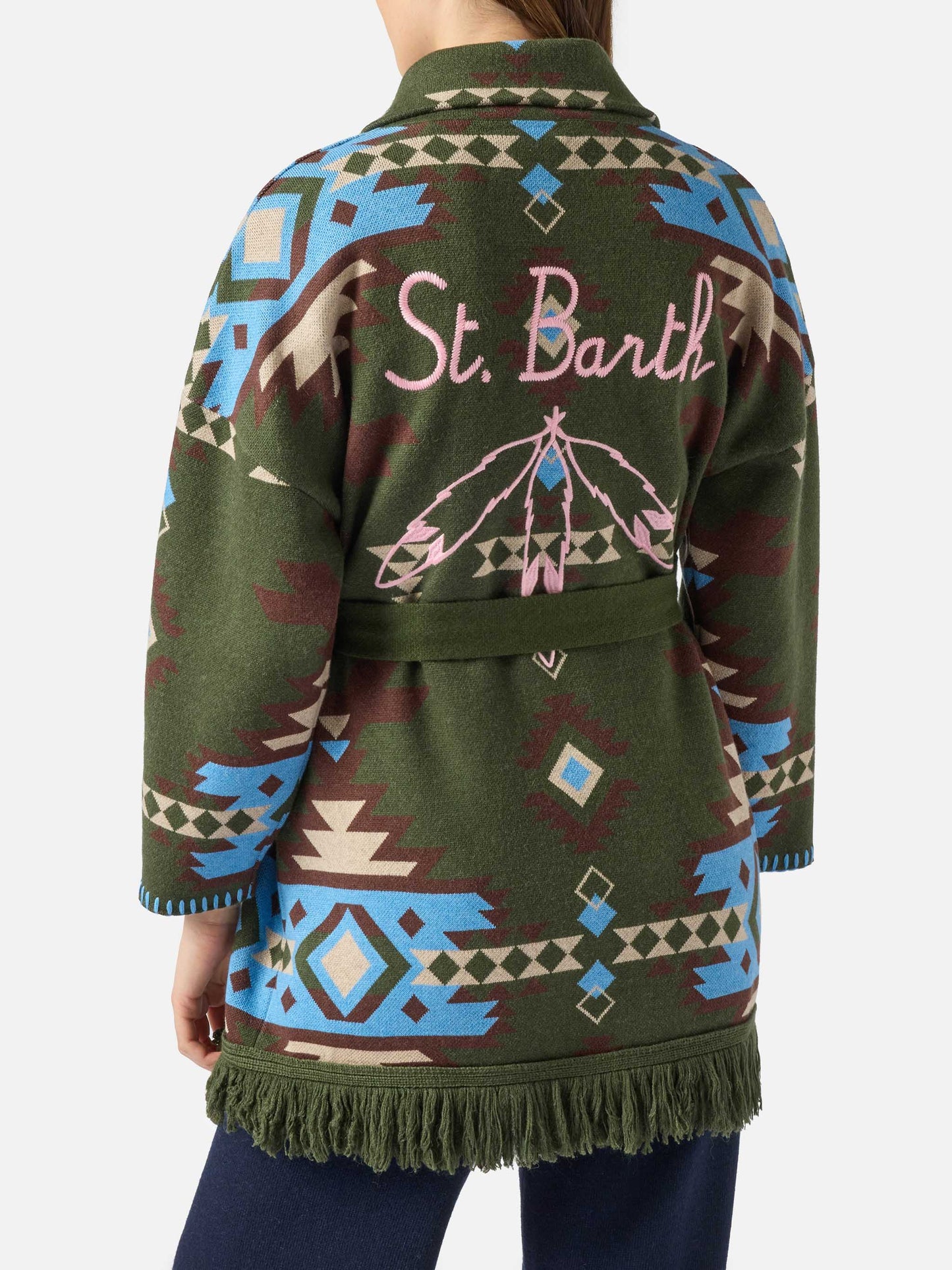 Damen Strickjacke Cristabel mit Gürtel