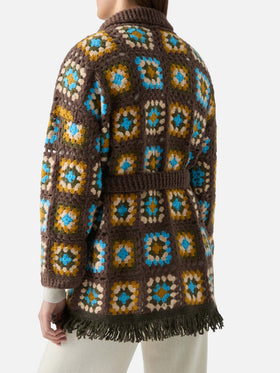 Cristabel Crochet Cardigan with belt