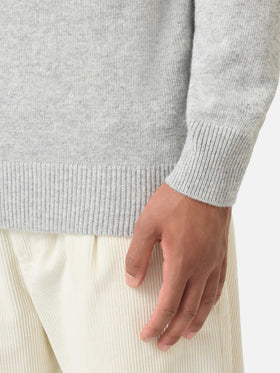 Half-turtleneck sweater Davos with Matterhorn jacquard