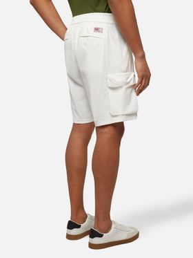 Off-white technic fabric bermuda shorts Deck - MC2 Saint Barth