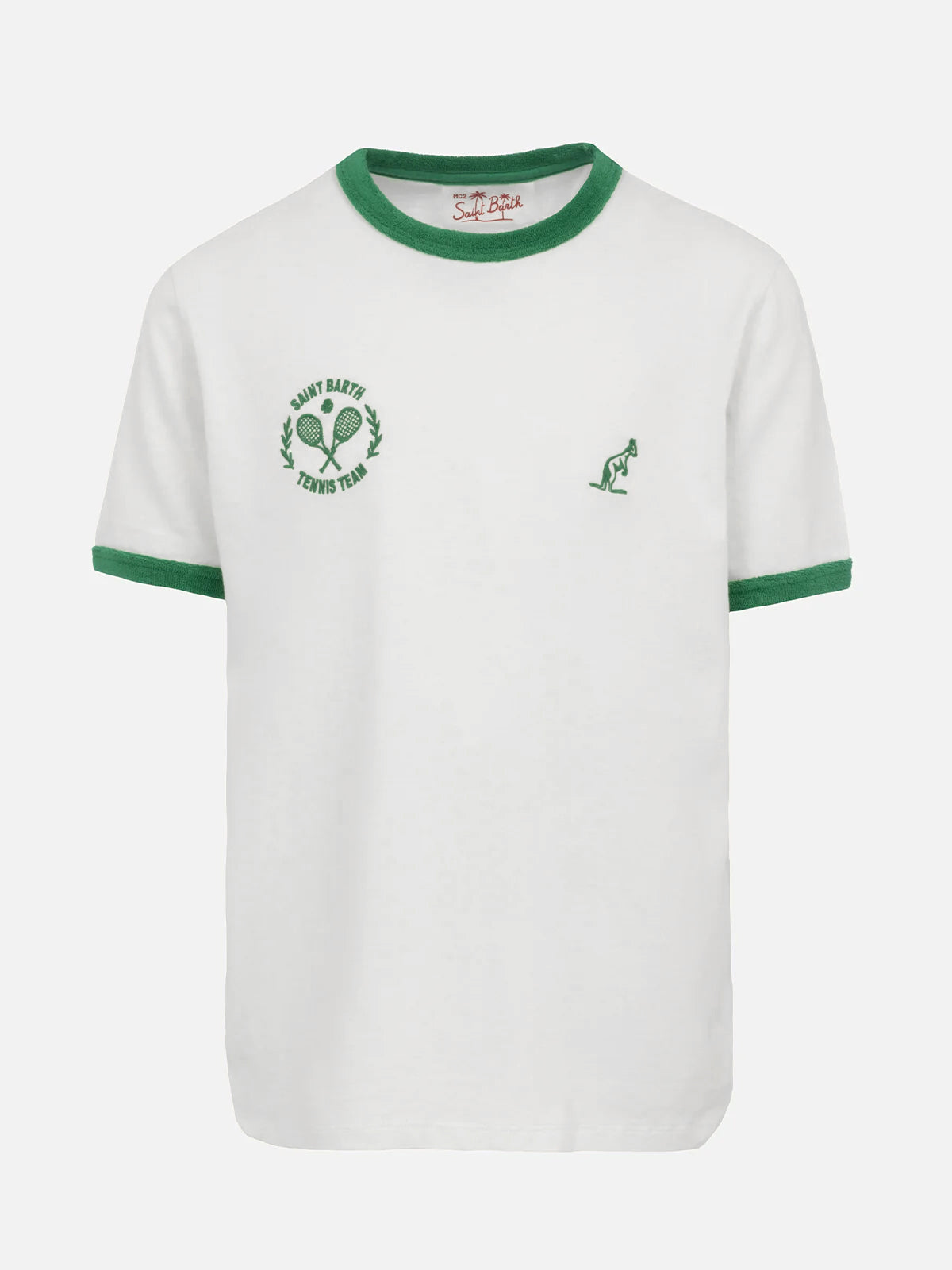 Weißes Baumwoll-T-Shirt für Jungen Dean Jr mit Australian Stickerei | AUSTRALIAN BRAND SPECIAL EDITION