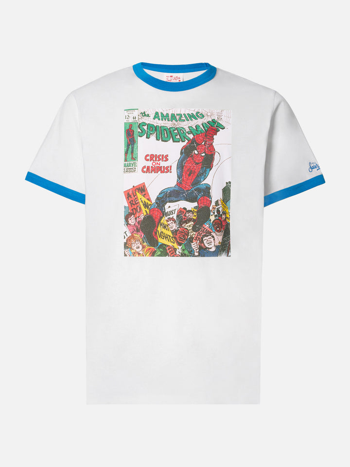 Herren-Baumwoll-T-Shirt mit Spiderman-Print | MARVEL SPECIAL EDITION