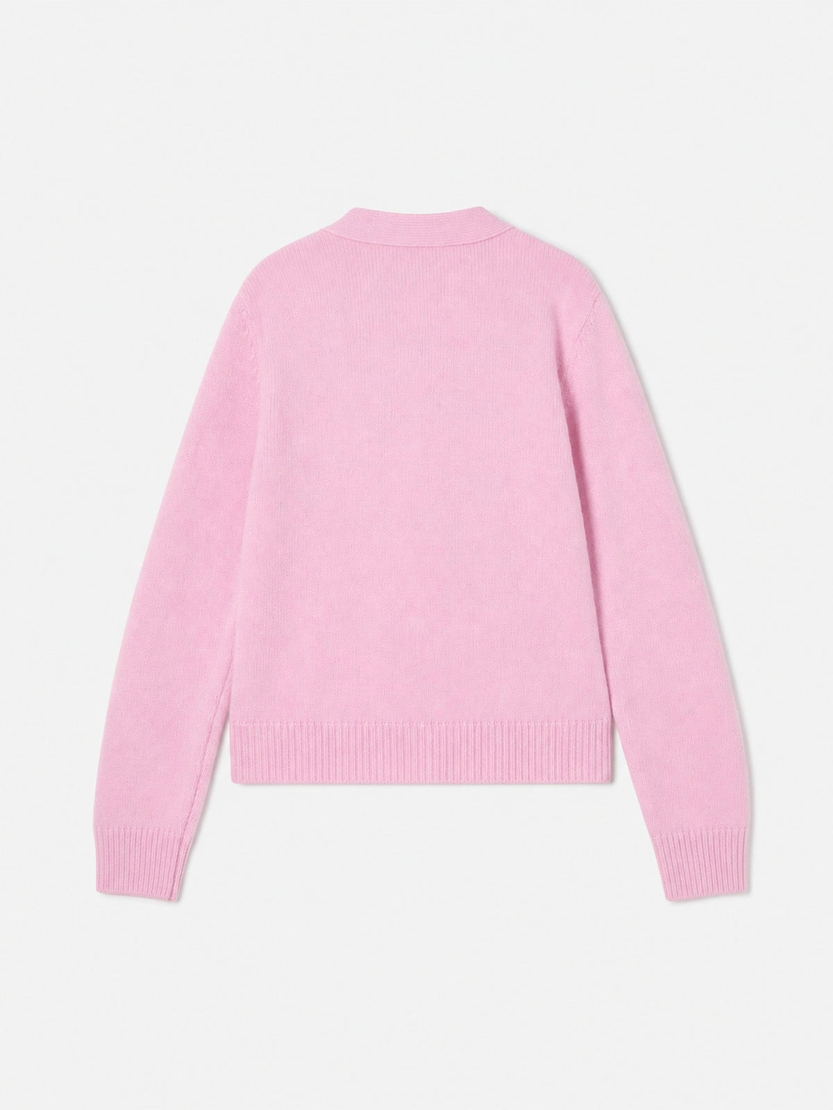 Cardigan Didy rosa con jacquard Snoopy | Special Edition