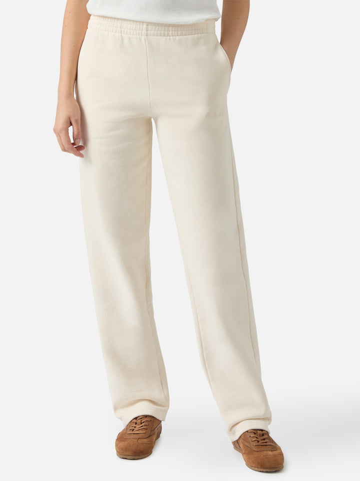 Joggers fondo dritto Deena in bianco