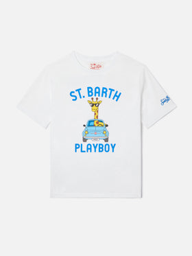 Camiseta Denver Jr con maxi estampado St. Barth Playboy 