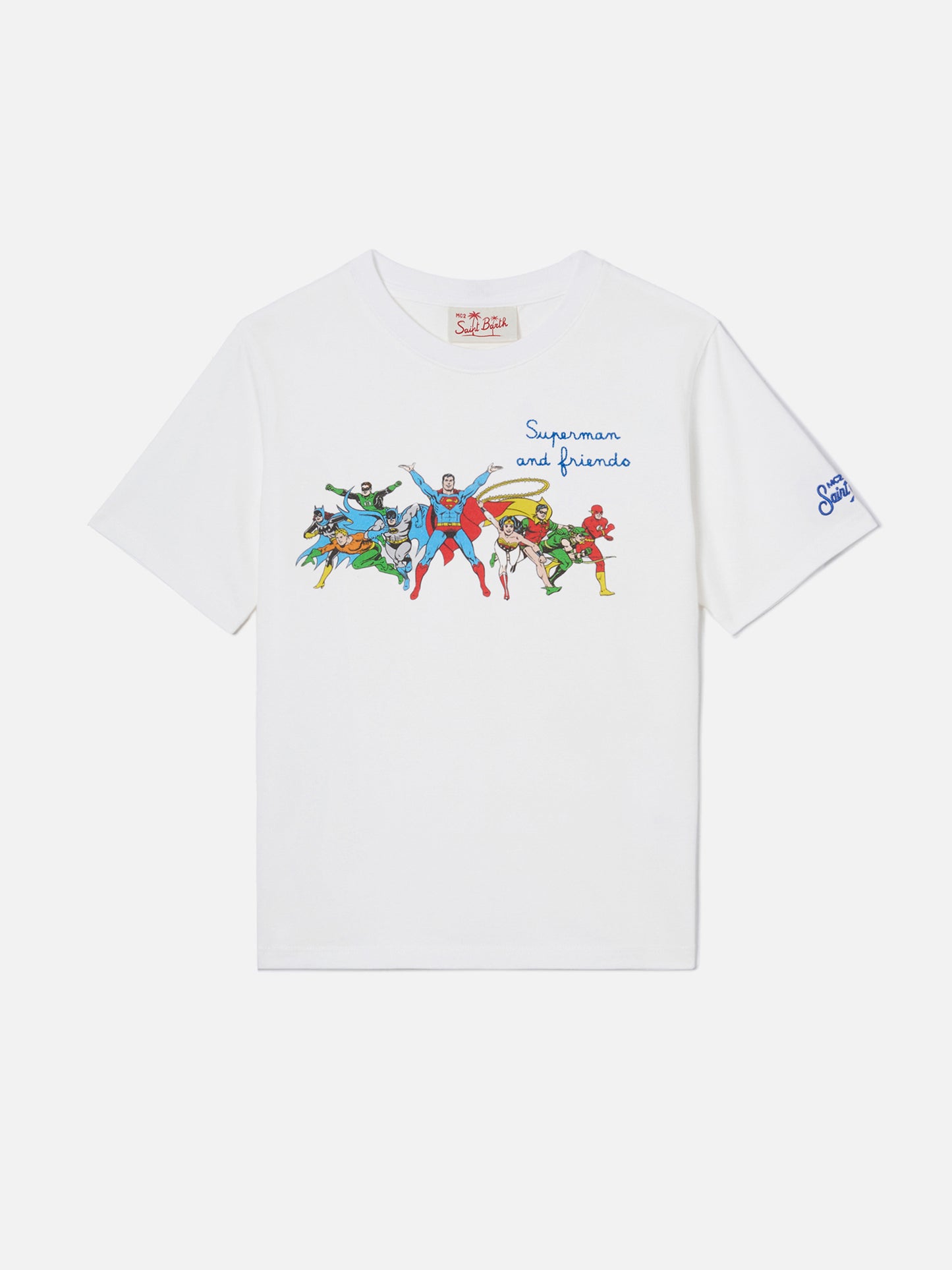 Camiseta Denver Jr con bordado Super Friends | Edición Especial 