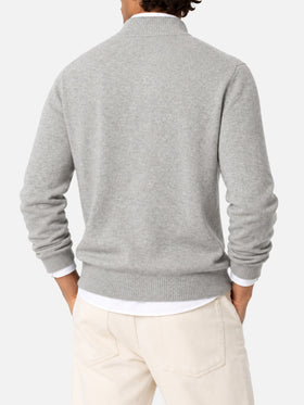 Polo de BLENDED CASHMERE gris claro 
