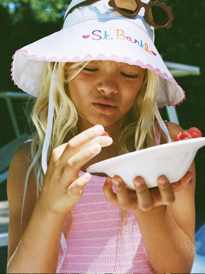Girl enfant cotton bonnet