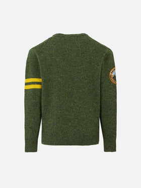 Maglione donegal girocollo da bambino con stampa jacquard Snoopy | SNOOPY - EDIZIONE SPECIALE PEANUTS™