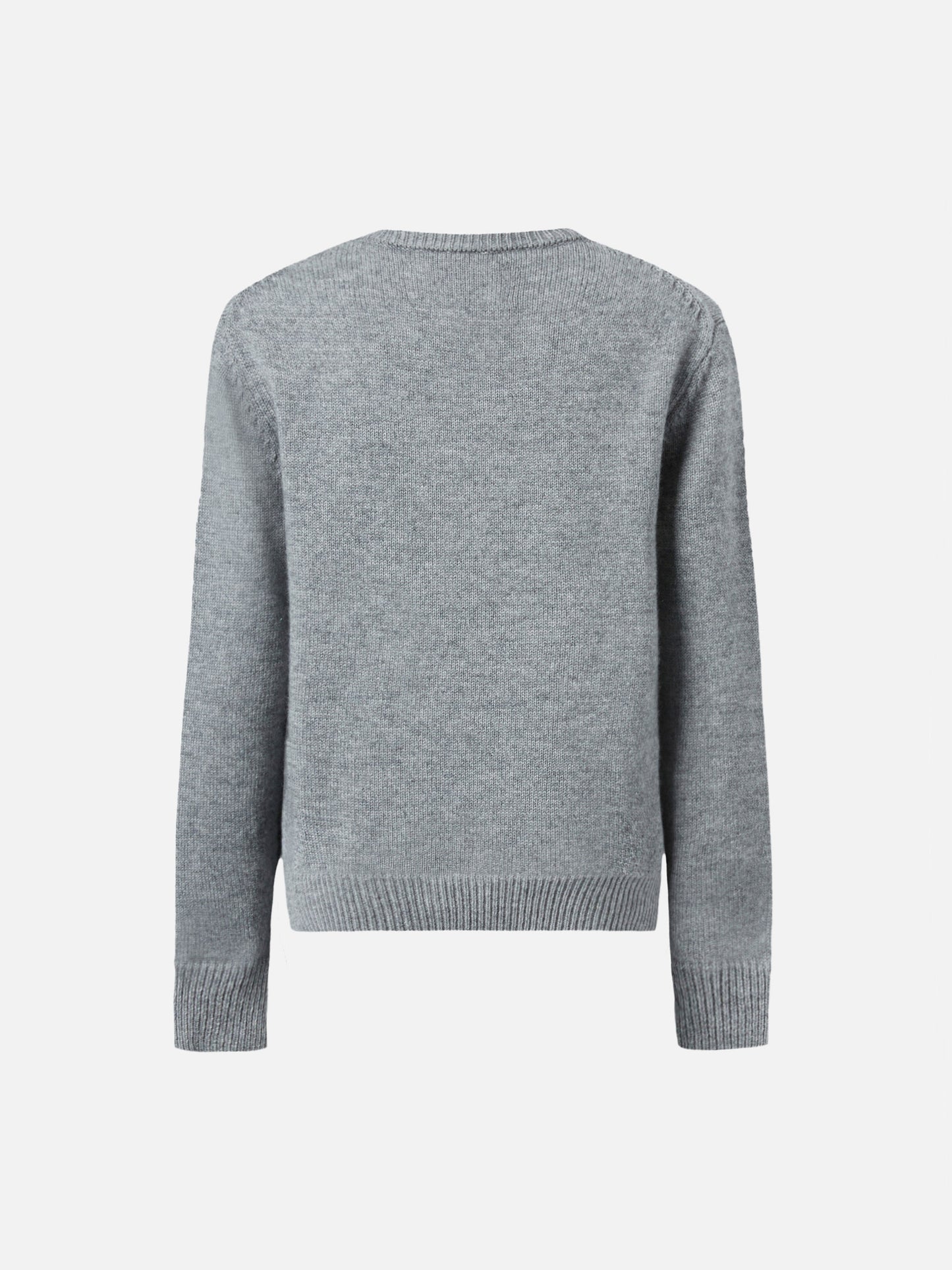 Girocollo Douglas in misto cashmere con patch Leone Trudi | TRUDI SPECIAL EDITION