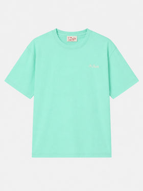 Camiseta de algodón verde salvia Dover 