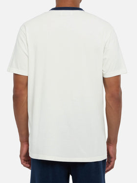 White cotton t-shirt Dover with Australian embroidery | AUSTRALIAN BRAND SPECIAL EDITION
