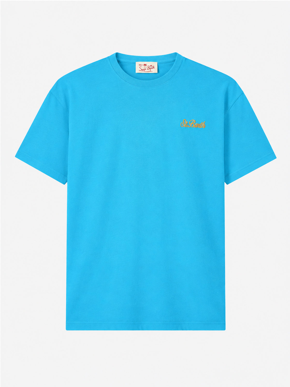 T-shirt Dover en coton bleu clair 