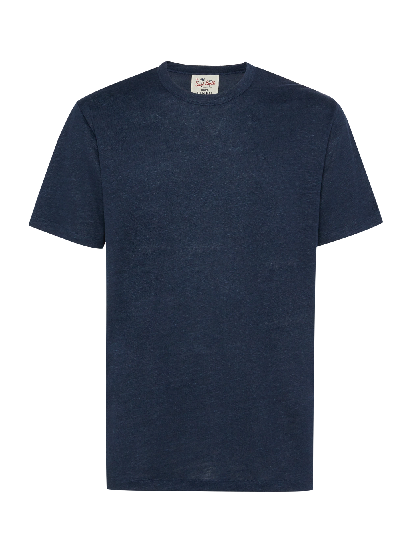 Tshirt Ecstasea in jersey di lino blu navy