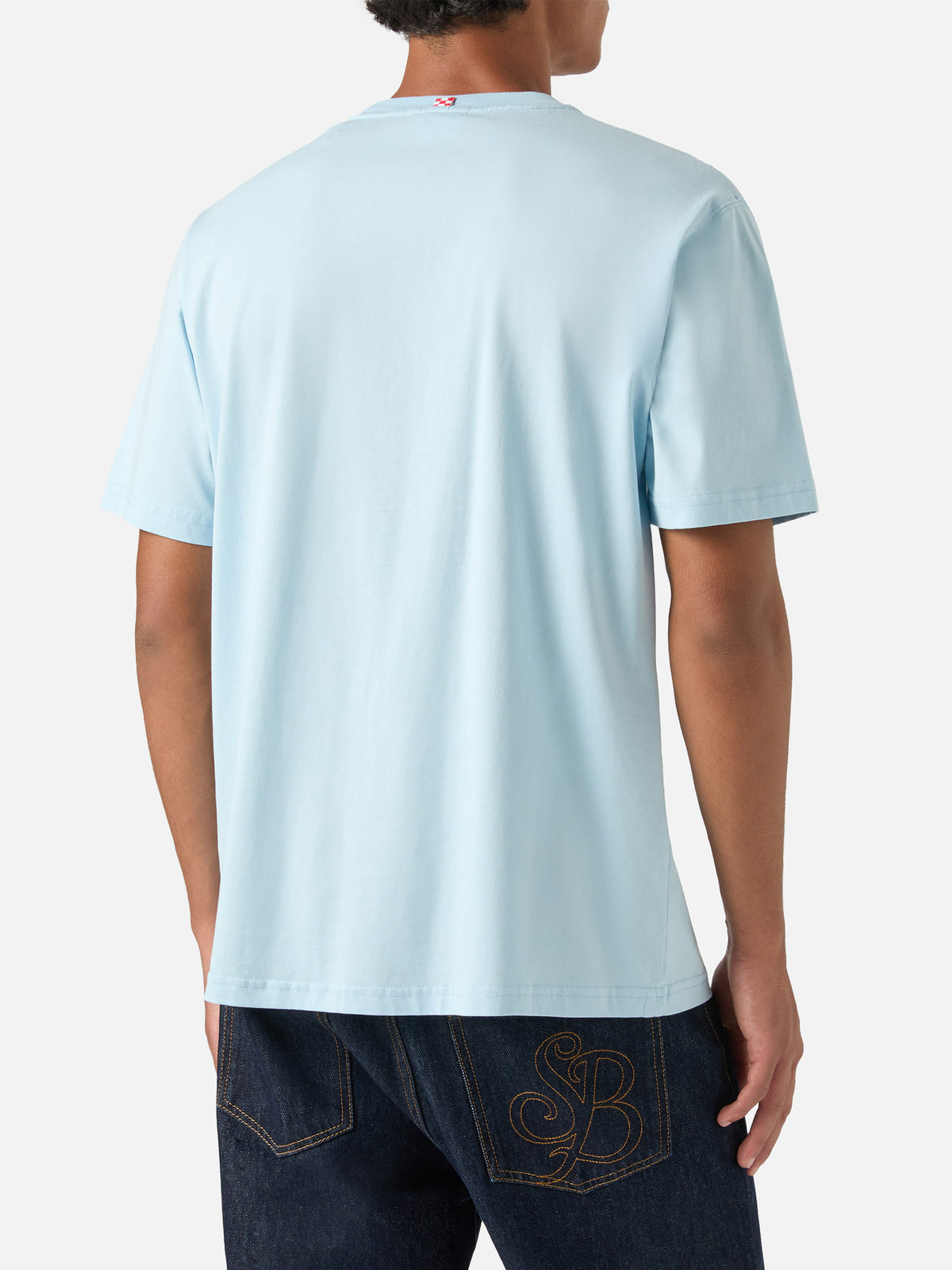 T-shirt en coton Every blue Light 