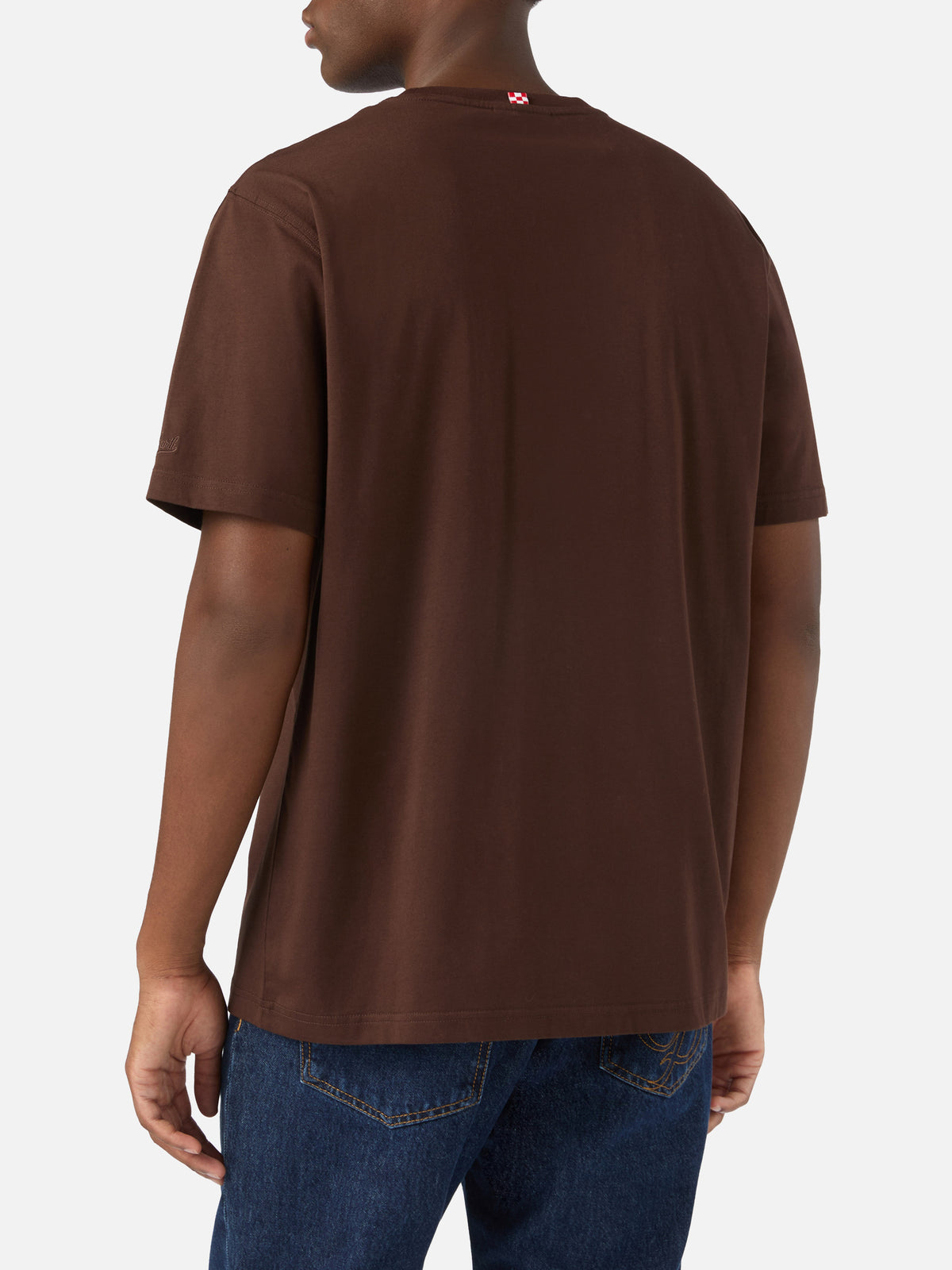 Camiseta de algodón Brown Every 