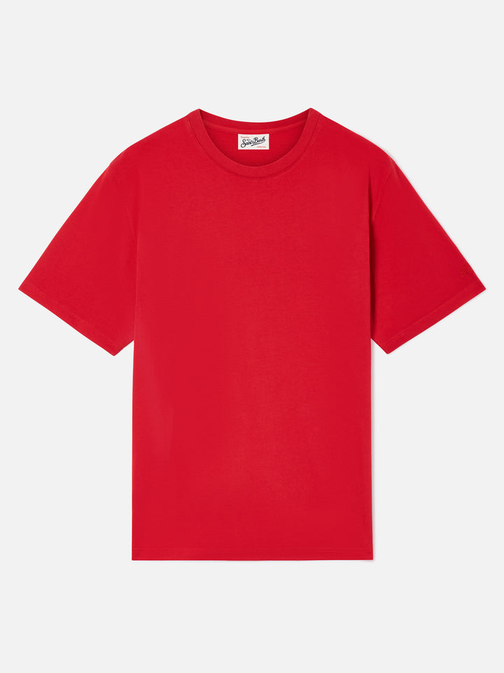 Every t-shirt in red cotton