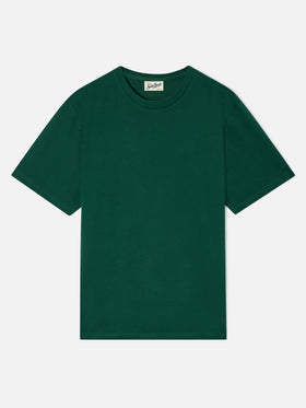 Chaque t-shirt en coton vert 