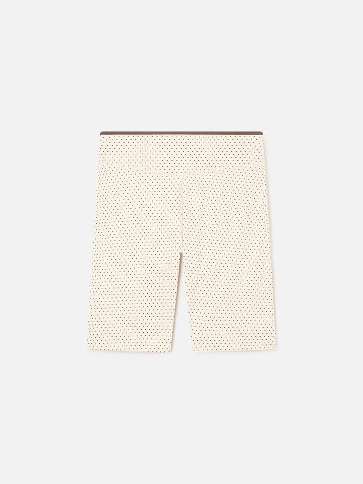 Leggings Eloira con stampa a micro pois