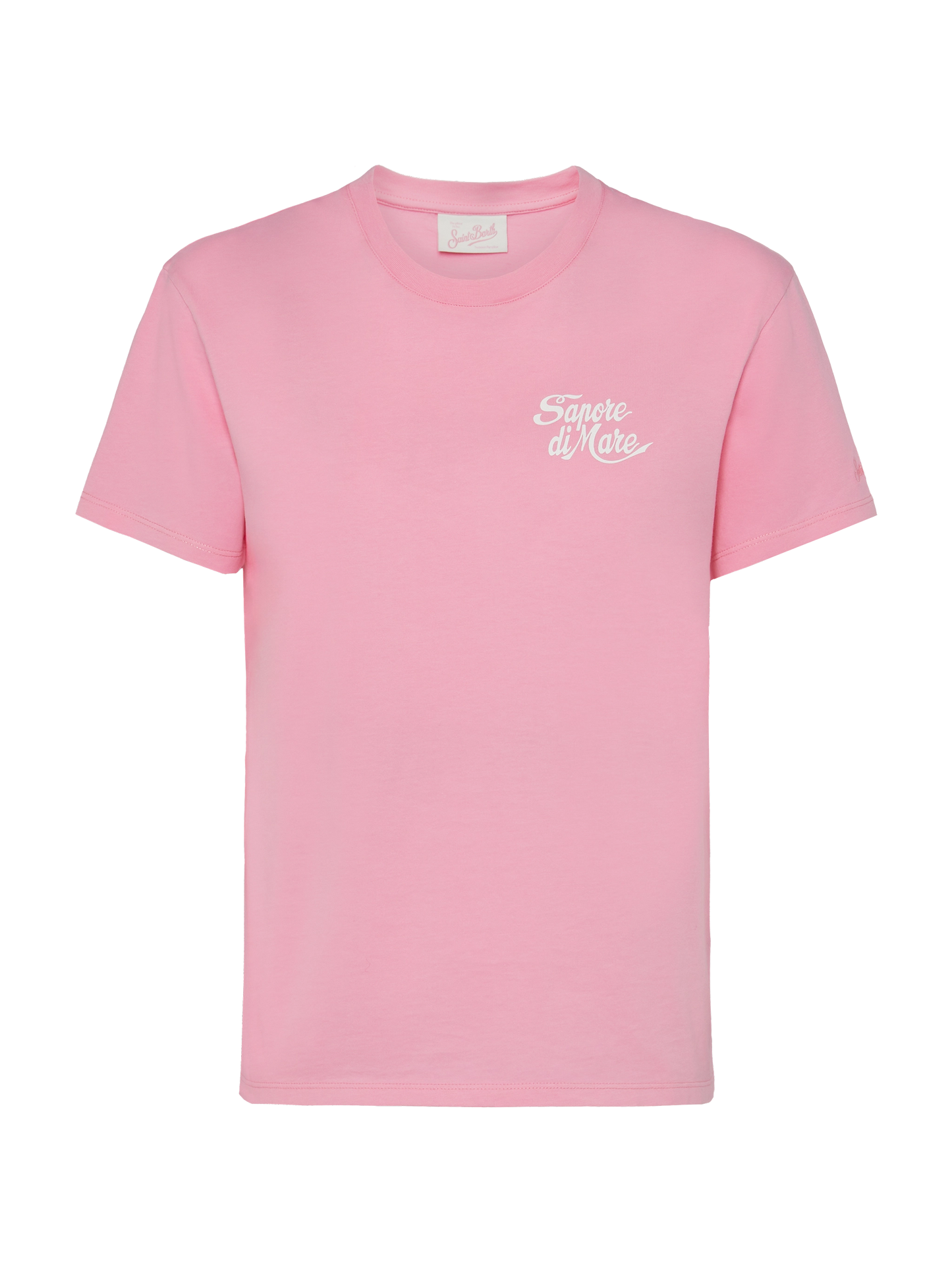 Emilie cotton t-shirt with Sapore di Mare print | SAPORE DI MARE SPECIAL EDITION - MC2 Saint Barth